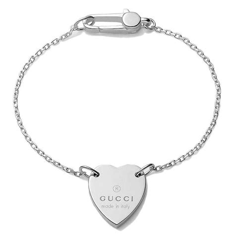 Gucci – Bracciale con cuore Gucci trademark YBA223513001